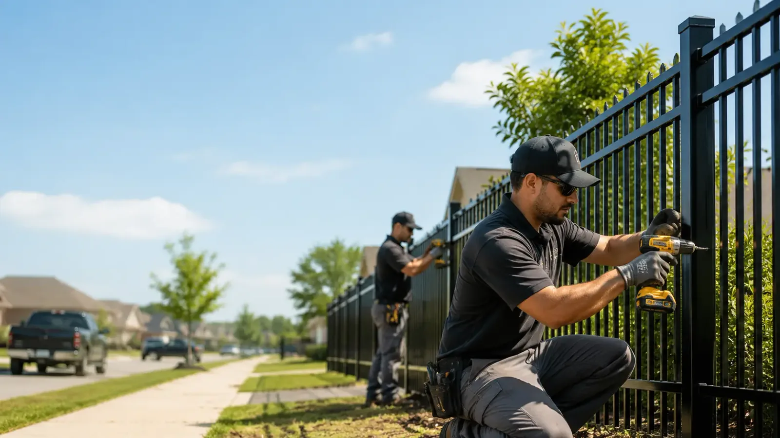 Metal Fence Installation in Derma, MS